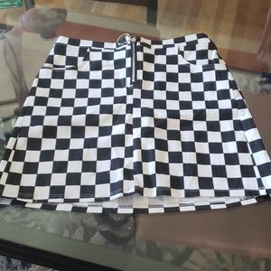 Girl Checkered Skirt